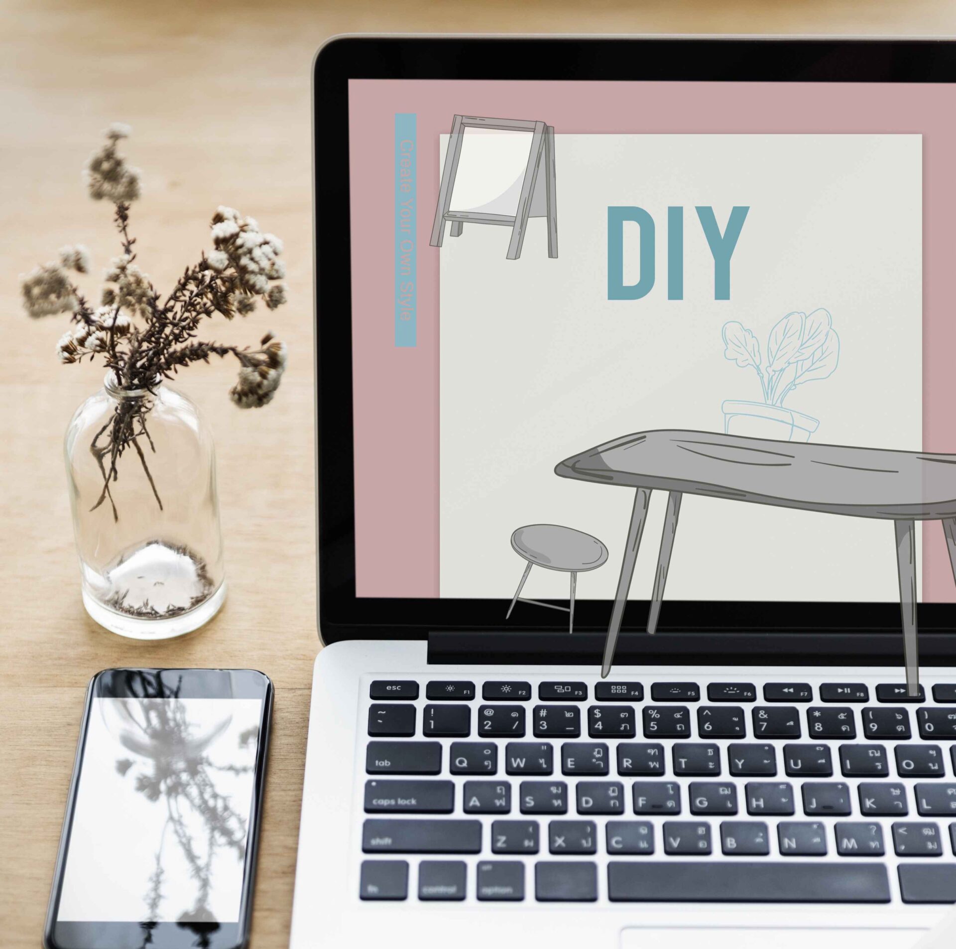 Apartment Diy Decoration Furnishing Interior